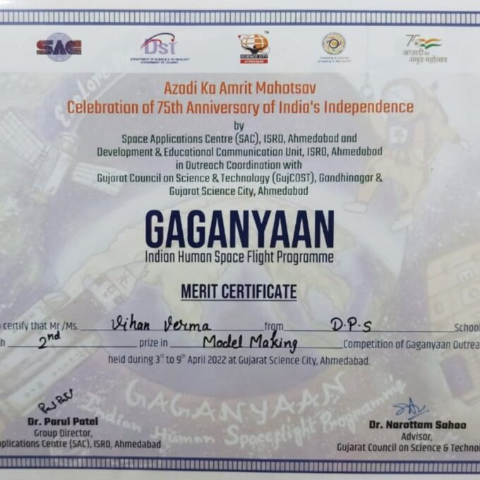 Gaganyaan Outreach Model Competition